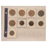 Canada Bronze Medal Lot 1927-1953