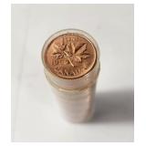 1965 BU Canada Cents Tube of 50