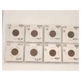 US Lincoln S Wheat Cents 1916S to 1930S