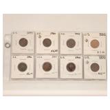 US Indian Head Cents 1899 to 1909