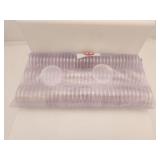 100 Coin Capsules For Canada Silver $1 Dollars
