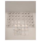 Canada 25 Cents Collection with 44 Coins