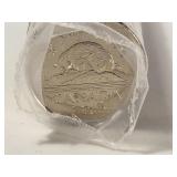 2016 Canada 5 Cents BU Roll