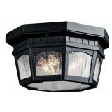 Courtyard 3 Light Mini Outdoor Ceiling Light