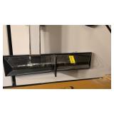 2-light Wall Sconce, Black