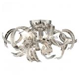 Ribbons Flush Mount (hj3l) By Quoizel Rbn1616crc