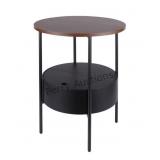 Furniture, Hutton, 203494-04tz, Round Side Table,