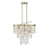 Livorno 4-light Chandelier In Noble Brass