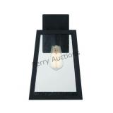 Dunn 1 Light Large Outdoor Wall Lantern In Texture