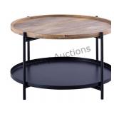 Calin Modern Coffee Table ï¿½ Wooden Top With Sturdy