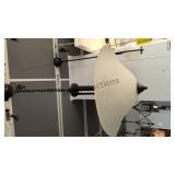 Hanging Pendant With Frosted Glass Shade