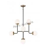 Cafe Eight Light Small Chandelier