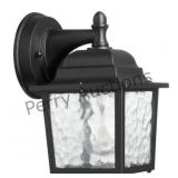 Quorum: Traditional 8' 1-light Black Outdoor Wall