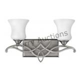 Brooke 5002an Small Two Light Vanity By Hinkley