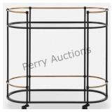 Uttermost Andre Iron Bar Cart (a9klg) By U