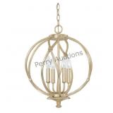 4 Light Pendant (u97c) By Capital 4723wg