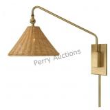 Uttermost Phuvinh 1 Light Rattan Shade Sconce