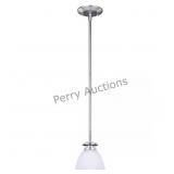 New Yorker, Ipl256a01 Bpt, 1 Lt Pendant, Flat Opal