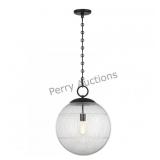 Cabot 1-light Pendant In Matte Black (apuqw) By Sa