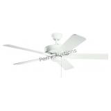 Kichler 52 Inch Basics Pro Fan, Matte White