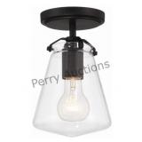 Crystorama Voss Collection 1-light Semiflush Mount