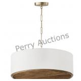 Soleil 4 Light 24.5 Inch Matte Brass Pendant Ceili