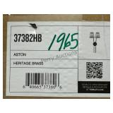 Aston Heritage Brass Wall Mount Light