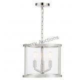 Libby Langdon Devon 11.75'' Polished Nickel Chandr