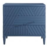 Uttermost Colby Blue Drawer Chest (a3g9u) By Utter