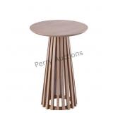 Lenan, Sc-104, Side Table, Mango Wood, Oak Finish