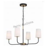 Niles 4 Up Light Large Chandelier By Crystorama -