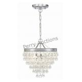 Calypso 13'' Crystal Teardrop Polished Chrome Chan