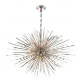 Burst 35' 12-light, Sputnik In Polished Nickel