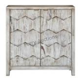 Uttermost Catori Smoked Ivory Console Cabinet