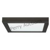 Satco Led 9' Black Flush Mount