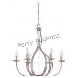 Serenity 6 Light Italian Fresco Chandelier Ceiling