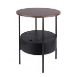 Furniture, Hutton, 203494-04tz, Round Side Table,