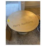 Metal Gold Plated End Table