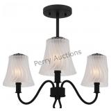 Mckinney Semi-flush Mount (9nc6p) By Quoizel