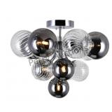 Pallocino 6 Light Chrome Flush Mount