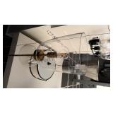 Single Pendant Light, Clear Glass