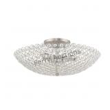 3 Lt Brushed Nickel Ceiling Mount