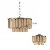 1 Light Semi-flush (9t1xq) By Capital