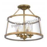 Quoizel 4 Light Barlow Semi Flush Mount
