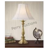Patrick Henry Satin Antique Brass Table Lam