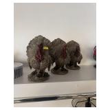 3 Molded Turkey Burton Brand