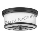 Small Flush Mount (9u7lj) By Hinkley 42801bk