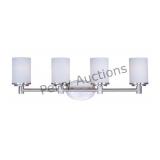Maxim Cylinder 4 Light Bath Vanity 9054swsn