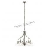 Harmony 5 Light Chandelier Brushed Nickel