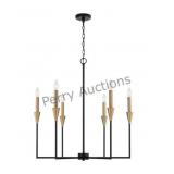 6 Light Chandelier (9rz2n) By Capital 451961ab